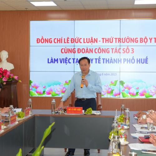 Bộ Y Tế Kiểm Tra Mô Hình Công Tác Y Tế 2 Cấp Tại Thành Phố Huế